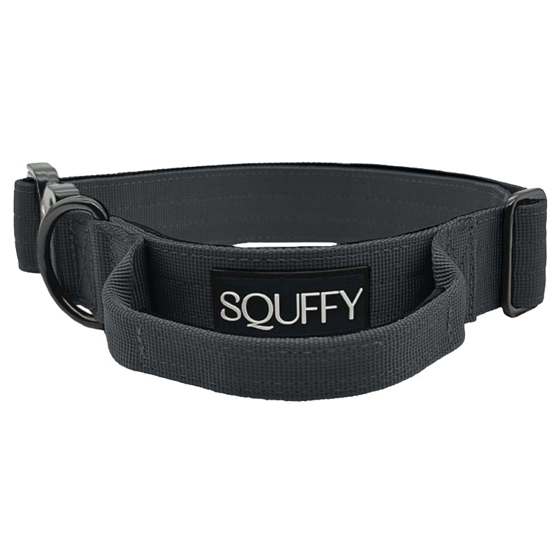 Tactical Dog Collar Raven Vex Midnight Black